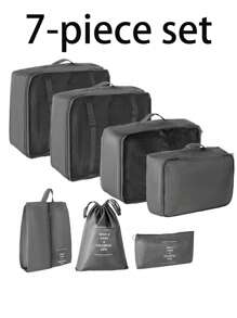 9 件/套带挂钩的悬挂式盥洗包套装,包括盥洗包、储物袋、收纳袋、化妆包、大容量包、内衣包、鞋袋、服装袋、行李袋、旅行包、便携包、大容量化妆品收纳化妆盒,适用于口红、刷子、护肤品、手机、硬币、小物品,适用于家庭、礼物、度假和节日万圣节圣诞节多功能用途,波西米亚风 - 彩色 - 查看 32