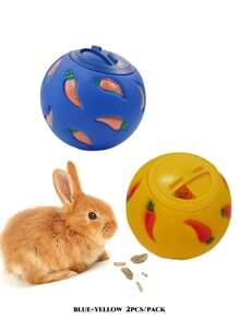 1pc Bunny, Hamster, Sugar Glider Slow Feeder, Carrot Design Intelligence Pet Toy, Food Dispenser, Suitable For Small Pets; 1pc Pet Tunnel, Telescopic Tube, Ferret Supplies, Hamster Toy - Multicolor - View 17