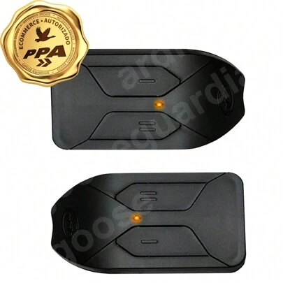 Kit 2x Controle Remoto Ppa Tok 433mhz Dupla Tecnologia