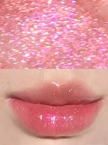 GIRLCULT Unreal High Gloss Lip Glaze J80 Sparkling Fox, Chameleon Liquid Lipstick, Oil-Based Diamond Glitter Lip Gloss, Metallic Shimmer, Rich Pearlescent Finish, Long-Lasting Color, Holographic Talc-Free, Korean Makeup, Korean Cosmetics, 3.5ml/0.12fl.Oz - J80 Twinkle Fox - 查看 4
