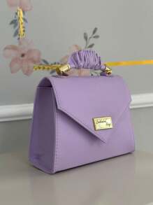 Carla Women's Bag Transversal And Hand Launch - 紫丁香色 - 查看 3