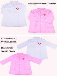 Christmas Decoration Doctor Children's Roleplay Toy Set Doctor Nurse Costume Set Interactive Toys Stage Performance Props (Some Accessories Colors & Styles Are Random),Doctor Outfit Kids,Nurse Toys,Kids Dress Up Costumes,Costume Doctor,Nurse Christmas,Kids Doctor Toys,Vet Toy,Kids Costume Doctor,Doctor Outfit Kids,Kids Doctor Costume,Kids Doctor,Doctor Nurse - Multicolor - View 3