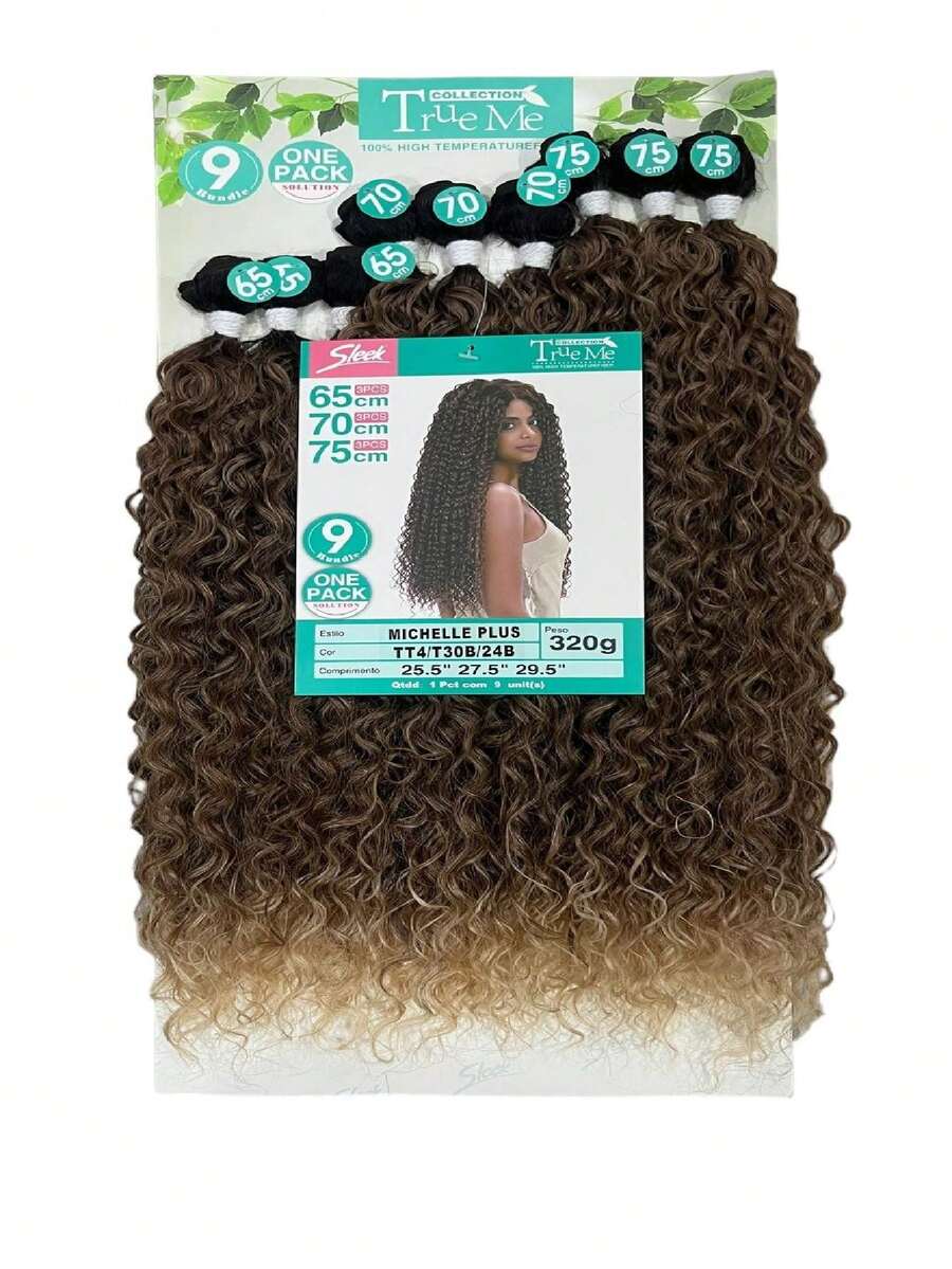 Organic Curly Hair - Michelle Plus True Me - 320g - TT4/T30B/24B - 查看 1