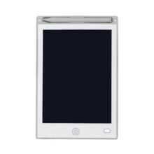 Pizarra tipo tablet mágica de dibujo con lápiz especial. Pizarra multicolor, funcional para niños - Blanco - Ver 3