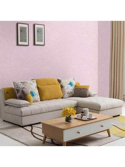 Roll, Zijden Texture Wallpaper Contact Paper, Self Adhesive Removable PVC Wallpaper, Instant Peeling Pasting Kitchen, Bedroom Living Room Countertop Furniture, ation Home Furniture Renovation. Birthday Graduation view 3