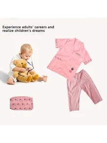 Christmas Decoration Doctor Children's Roleplay Toy Set Doctor Nurse Costume Set Interactive Toys Stage Performance Props (Some Accessories Colors & Styles Are Random),Doctor Outfit Kids,Nurse Toys,Kids Dress Up Costumes,Costume Doctor,Nurse Christmas,Kids Doctor Toys,Vet Toy,Kids Costume Doctor,Doctor Outfit Kids,Kids Doctor Costume,Kids Doctor,Doctor Nurse - Multicolor - View 5