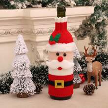 1 Bộ Áo Len Giáng Sinh, Vỏ Chai Rượu Vang, Ông Già Noel, Quần Áo Chai Rượu Người Tuyết Giáng Sinh, Váy Chai Rượu, Thiết Kế Áo Khoác, Túi Đựng Chai Rượu, Dùng Để Trang Trí Tiệc Giáng Sinh, Vỏ Chai Rượu Giáng Sinh, Áo Len Dệt Kim, Váy Chai Rượu, Giáng Sinh Vỏ chai rượu vang hình người tuyết, Đồ trang trí Giáng sinh, Áo len Giáng sinh, Trang trí tiệc, Trang trí bàn ăn - Nhiều màu - Xem 13