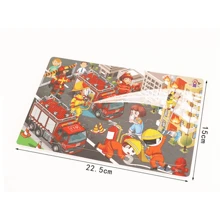 Kids Wooden Puzzles - SIREN - View 5