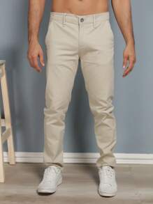 Men Pants - Màu be - Xem 4