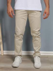 Men Pants - Màu be - Xem 5
