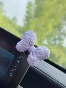 可爱蝴蝶结汽车装饰挂饰车内创意女神粘钩女创意车载饰品 - 查看 8
