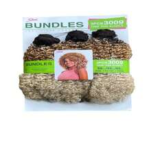 Organic Hair Sleek Bundles Goivo 1B 300g - TT4/27/613 - 查看 1