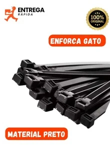 Nylon Cable Hangs Cat Pack Of 100 Units Various Sizes Thickness And Colors 15cm 20cm 30cm 40cm - 4.8mm x 400mm 黑色 - 查看 3
