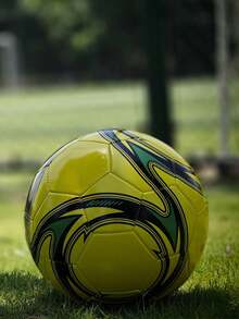 Official Size Stitched Soccer Balls In Bulk Match Training Size 5 Football Balls For Teenager And Adult - Yellow - View 3