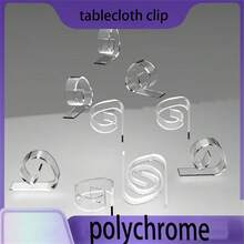 10 chiếc Kẹp vải để bàn đa chức năng, Kẹp trải bàn bằng nhựa để sử dụng tại nhà - Nhiều màu - Xem 3