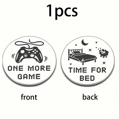 1st Fun Decision Myntgåva för män, julstrumpa, alla hjärtans dag födelsedagspresent, jul