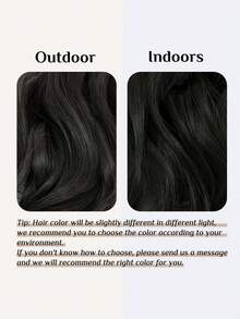 Dark Brown Hair Extensions One Piece 20 Inch Secret Hair Extensions Natural Wavy HairPieces For Women Clip In Extensions Heat Resistant Fibe - Multicolor - View 10