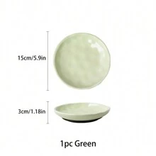 Pet Ceramic Licking Plate Canned Cat Food Plate Silicone Anti Slip Design Pet Food Plate - Multicolor - View 8