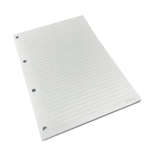 Refill Binder Block Sheet A4 University C/288 Sheets. Glued 4 Holes 56gm White Stave - A4 - 查看 3