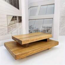 1 Set Wooden Towel Tray, Soap Dish, Sink Countertop Holder, Sponge & Soap Dispenser Organizer, Perfume & Cosmetics Tray, Bathroom Decor & Accessories Christmas Gift