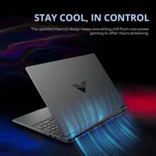 HP Victus 15.6" 144Hz FHD Gaming Laptop, Intel Core I5-13420H, Up To 64GB RAM, Up To 4TB PCIe SSD, NVIDIA GeForce RTX 3050, Backlit Keyboard, HD Webcam, Win 11 Pro, Blue, 32GB Hotface USB Card - 藏蓝色 - 查看 4