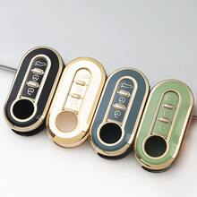 Car Key Fob Cover, Soft TPU Car Key Holder/Case Shell For Fiat 500 Key Cover For Boyue For Bravo For Iveco For Olsen Car Key Remote Case Anti Fall And Dust-Proof Keybag - Single Pack - View 2