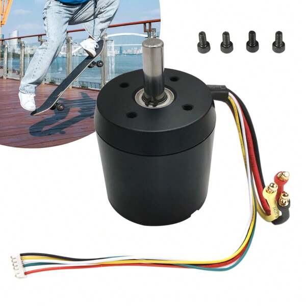 270KV 80A 1820W Elektromotor Bürstenloser Motor für Elektro Skateboard E-scooter Brushless Sensor Motor ESC 3-8S E-Scooter Skateboard