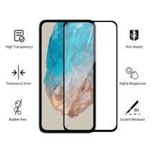 Case Cover + 2 3D Glass Films For Samsung Galaxy M35 6.6" - Trong suốt - Xem 6
