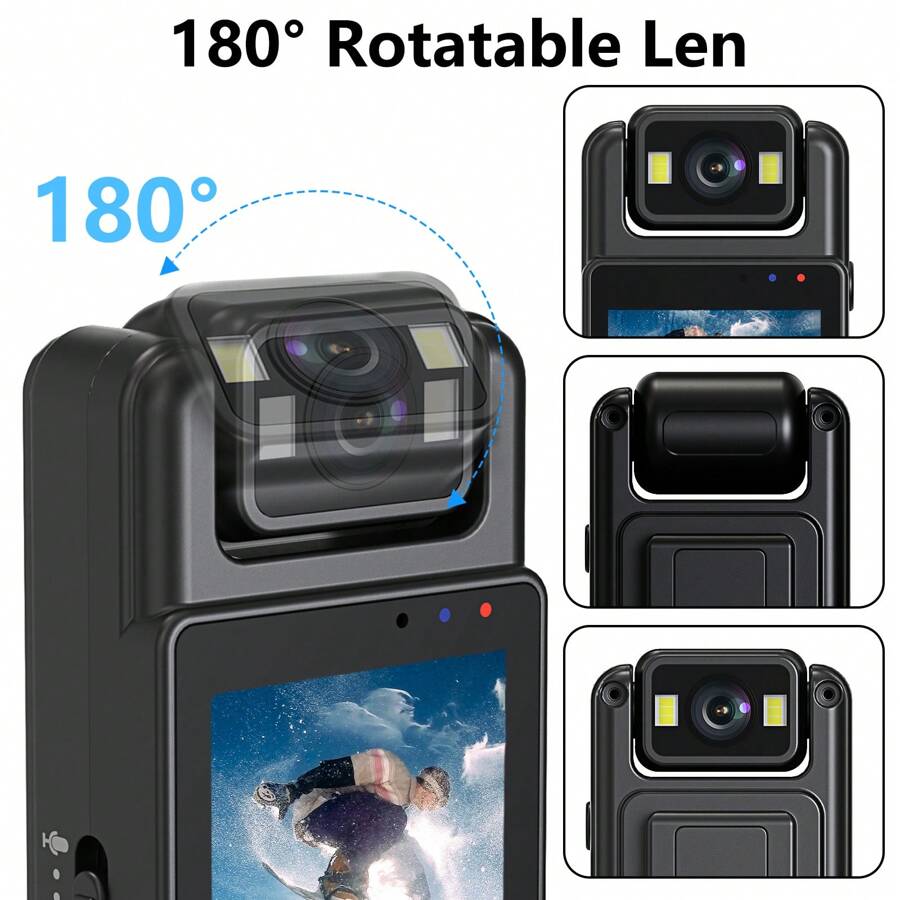 Mini Portable Law Enforcement Camera High Definition Camcorder Shock