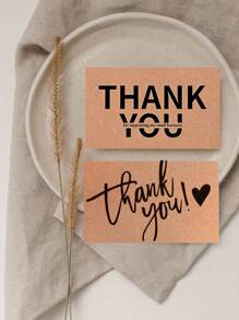 10/30/50pcs Thank You Cards, Small Business Fans Various Styles Thank You Cards, Shopping Kraft Thank You Greeting Cards Suitable For Christmas, Wedding/Bridal Shower, Holiday Party And Other Decorations Retail Store Owner Merchandise Customer Cards 2.1x3.5 Inch,Christmas