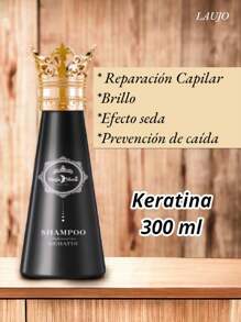 Shampoo profesional con Keratina reestructurante capilar - Negro - Ver 2