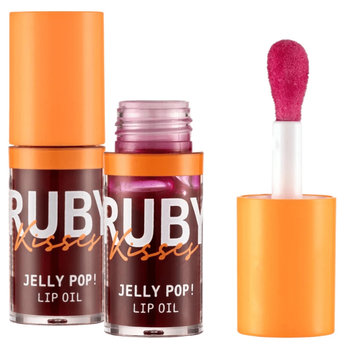 Lip Oil Jelly Pop - Ruby Kisses Lip Moisturizing Gloss PURPLE - 無色 - 查看 1