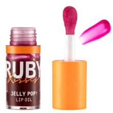 Lip Oil Jelly Pop - Ruby Kisses Lip Moisturizing Gloss PURPLE - 無色 - 查看 2