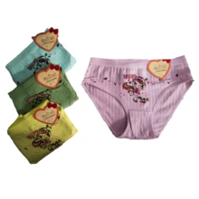 12 Piezas Calzón Pantaleta Para Niña Multicolor. - Multicolor - Ver 2