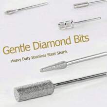 Pulidor de Uñas Profesional - Taladro Eléctrico de Uñas, Herramienta Pulidora de Uñas, rofesional Nail Artist Polisher Set Professional Nail Art Pen.For Shaping And Buffing, Cuticle Dead Skin Callus Remover & Gel Exfoliator Machine Set, Toenail Grinder Nail Polishing Equipment Nails Appliance Manicure Pedicure Kit Accessory DIY Nail Art Tool For Ceramic Acrylic Gel Nail, Salon & Home Use. - Blanco - Ver 5