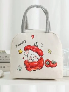 2PCS Gấu Cà Chua, Gấu Dã Ngoại Hộp Cơm Trưa Hoạt Hình Túi Cách Nhiệt Dung Tích Lớn Di Động Cơm Trưa Bento Túi Xách Tay Nhân Viên Văn Phòng Học Sinh Hộp Cơm Trưa Cách Nhiệt Bằng Giấy Bạc Nhôm Di Động Dung Tích Lớn Túi Đựng Cơm Trưa Túi Cách Nhiệt Học Sinh Túi Đựng Cơm Trưa Chống Thấm Nước Và Chống Dầu Túi Đựng Cơm Trưa Nhân Viên Văn Phòng Túi Đựng Cơm Trưa Nhân Viên Văn Phòng Túi Đựng Cơm Trưa Cách Nhiệt Có Thể Tái Sử Dụng, Túi Làm Mát Di Động, Hộp Cơm Trưa Mềm Có Thể Đông Lạnh, Chống Rò Rỉ. Lớp Bên Trong Bằng Chất Liệu Giấy Bạc Nhôm Giữ Ấm, Tươi Và Lạnh. Hộp Đựng Cơm Trưa Túi Đựng Cơm Trưa Nữ Trường Giáo Viên Cắm Trại Quay Lại Trường Lớp Học Nhà Bếp Túi Đựng Cơm Trưa Cách Nhiệt Du Lịch - Nhiều màu - Xem 10