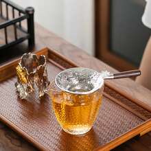 Metal Mesh Tea Strainer Stainless Steel Filter Sieve Teaware Lace Tea Drain Useful Tea Infusers Kitchen Accessories - Multicolor - View 9