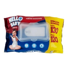 Wet Wipes 130 Units - Hello Baby - 白色 - 查看 2