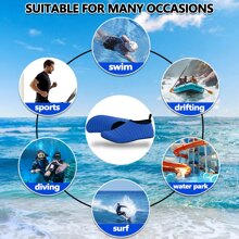 1 Pair Water Shoes, Unisex Quick Drying Beach Yoga Socks For Swimming & Surfing, Size Run Small, Recommend Ordering One Size Up,Shoe,Spring Summer Picks,Brides Maid Gifts,Room,Bedroom Deccor,Bedroom Deccor,Beach,Travel,For Men,For Women,Vacation - Pink - View 5