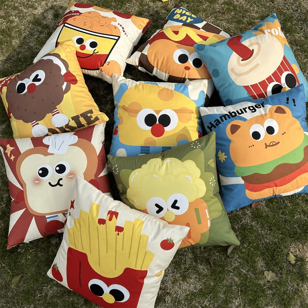 Custom Throw Pillow – DIY Personalized Pillow Cover – Design Your Own Decorative Cushion With Any Pattern Or Text - Multicolor - View 1