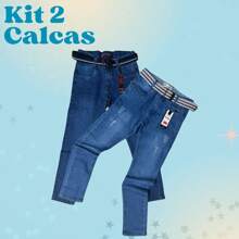 Youth Denim Pants Kit For Boys - 藍色 - 查看 1