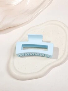 1pc/4pcs Macaroon Cream Matte Square Hair Claw, 8.5cm Claw Clips Hair Clips Hair Jaw Clip Hair Clamps Hair Clutch Hair Catcher Clip, Casual Fall Winter Hair Accessories For Women For Vacation Outfits Woman - Multicolor - View 7