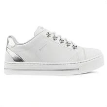 Ramarim Casual Women's Lace-Up Tennis ORIGINAL With TAX NOTE And WARRANTY - BRANCO / PRATA - 查看 1