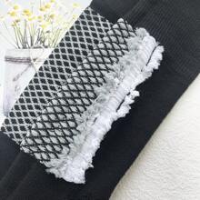 1 Pair Children 7-12 Years Old Thick Warm Long Ski/Sports Socks, Autumn & Winter