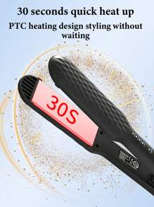CRASTS Fast Heating Hair Straightener,Hair Iron,Quick Temperature Adjustment,Titanium Hard Plate,Home&Salon Use,Hair Care Gift - EU C Type Plug(220-240V) - View 8