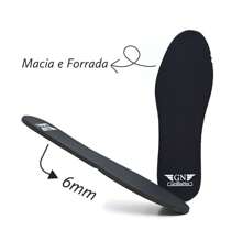 Kit 2 Pairs E.V.A Insole 6mm Premium Anatomical Comfortable For Several Hours Of Work Ideal For Sneakers And Shoes - 黑色 - 查看 2