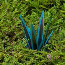 Metall Agave künstliche Tequila Landschafts-Skulptur, DIY Metall Agave Pflanze Heim-Dekoration, ländlicher handbemalt Stil