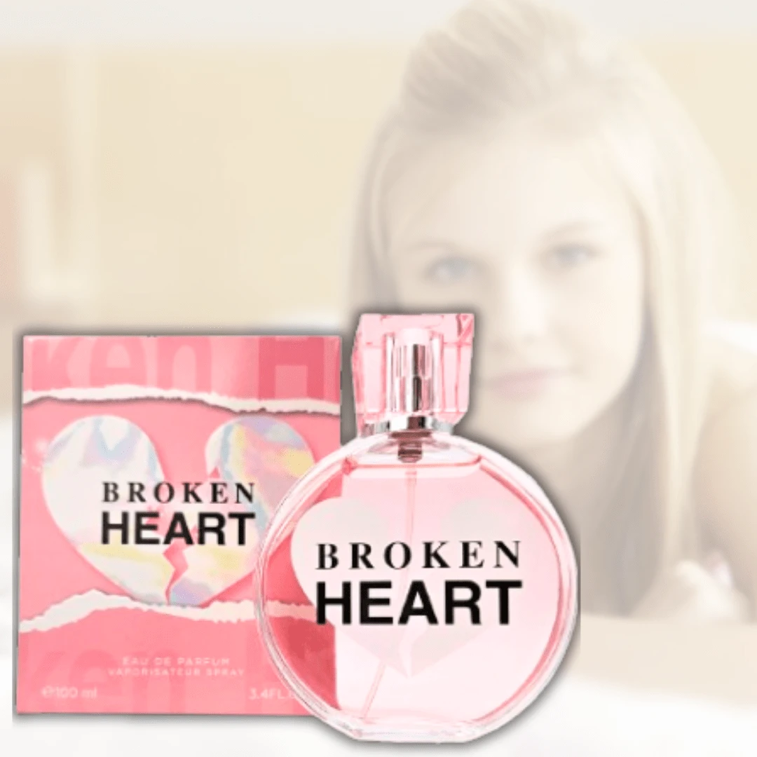 Perfume Fragancia Loción BROKEN HEART 100 ml Aroma Dulce Mujer Juvenil 1Pieza Color Rosa Rico Aroma Portátil - Dulce - Ver 1