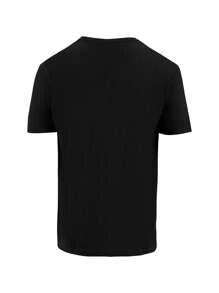 SET DE 3 PLAYERAS BÁSICAS NEGRAS INDICUM HOMBRE - Negro - Ver 8