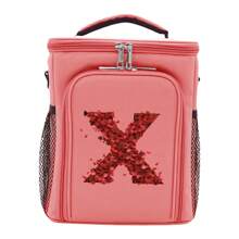 Caixa térmica para alimentos, lancheira térmica, bolsas térmicas, bolsa térmica à prova d'água, leve e portátil, organizador de escritório escolar, grande capacidade, bolsas de armazenamento Bento de duas camadas, moda, série Red Rose, lancheira feminina, bolsa para mulheres, material escolar, acessórios, bolsa para escola, acessórios escolares, material escolar